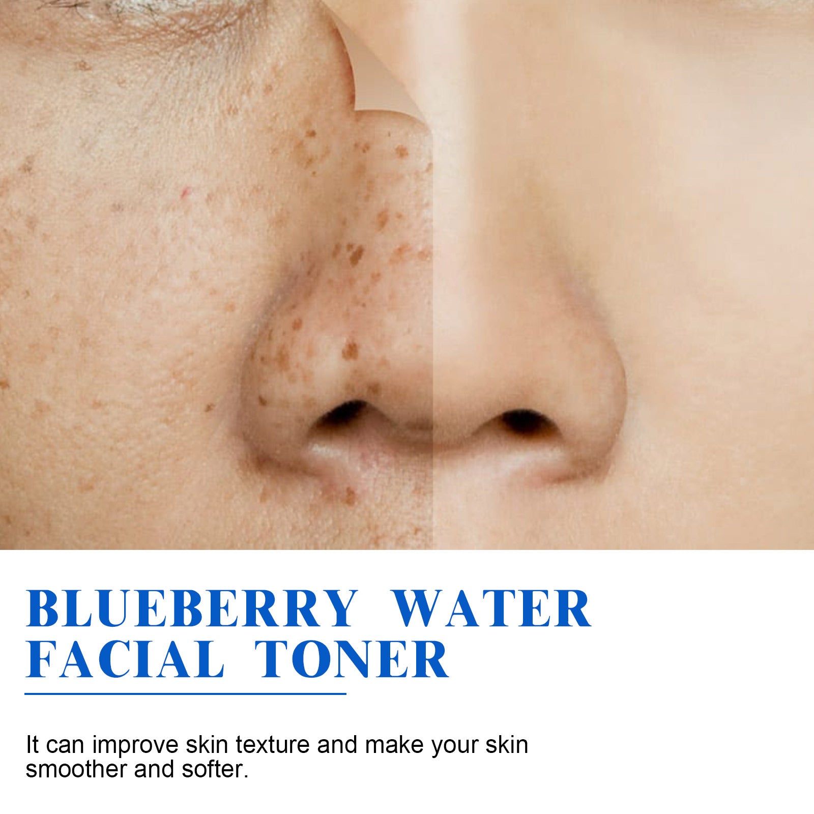 HOYGI Blueberry Facial, Care Facial Skin Deep Cleansing Anti-Wrinkle Skin Care Essence Beauty Brightening Cream